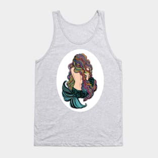 Colorful Mermaid Tank Top